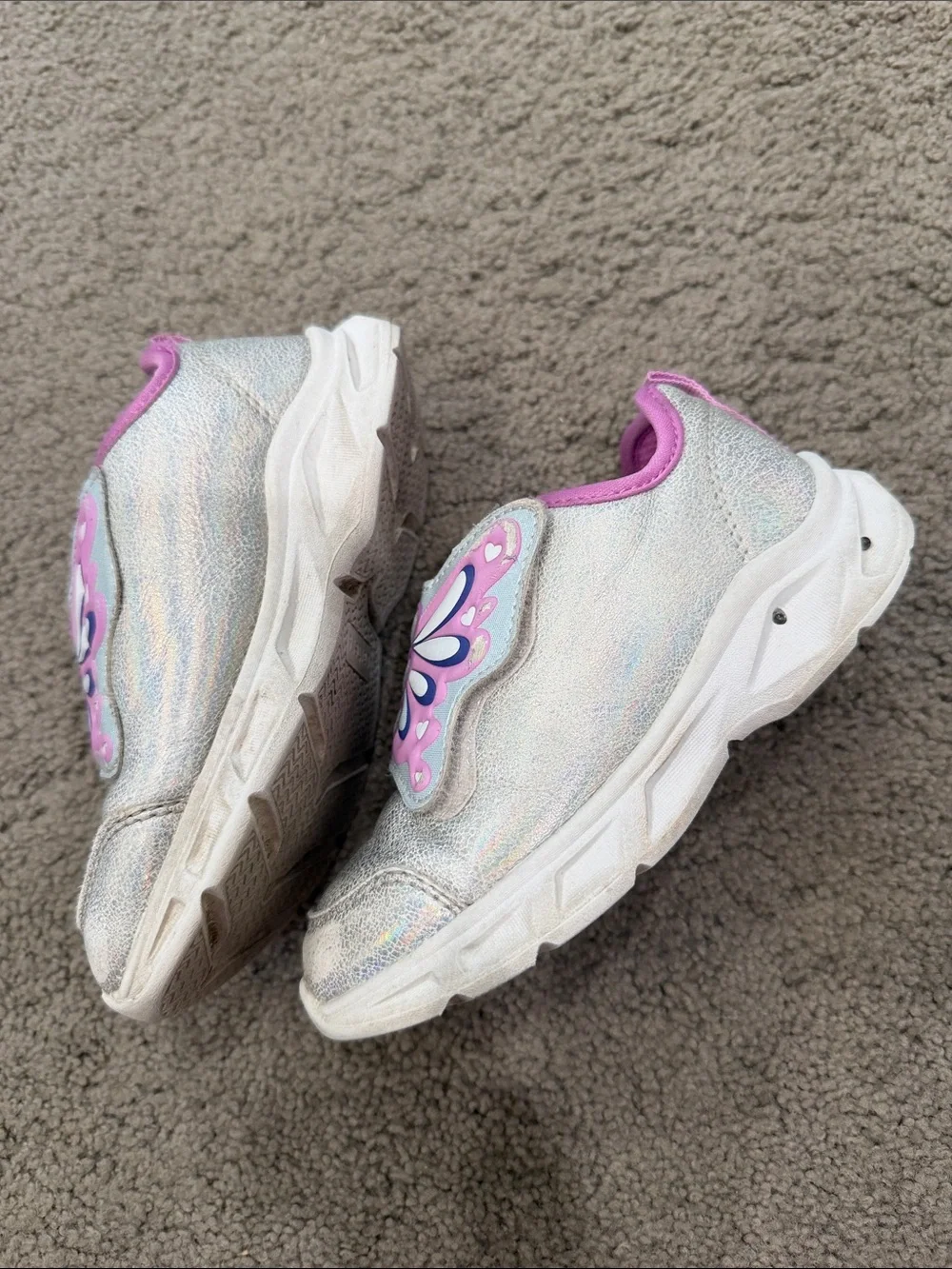 Butterfly Light-Up Sneakers